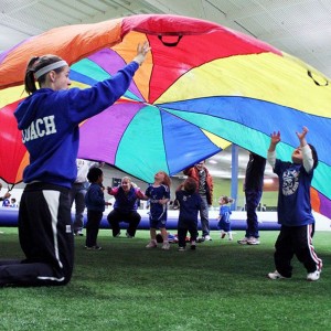 Lil' Kickers Cottontails soccer classes for kids 2.5 - 3.5 years old