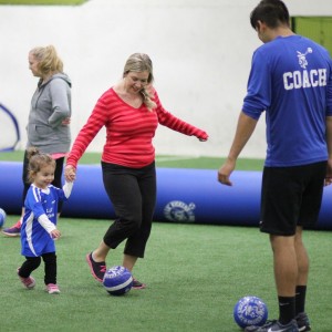 Lil' Kickers Thumpers soccer classes for toddlers 2-3 years old
